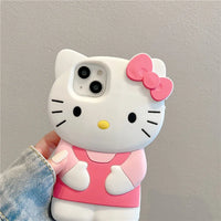 Bow Pink Hello Kitty Soft Cover Case