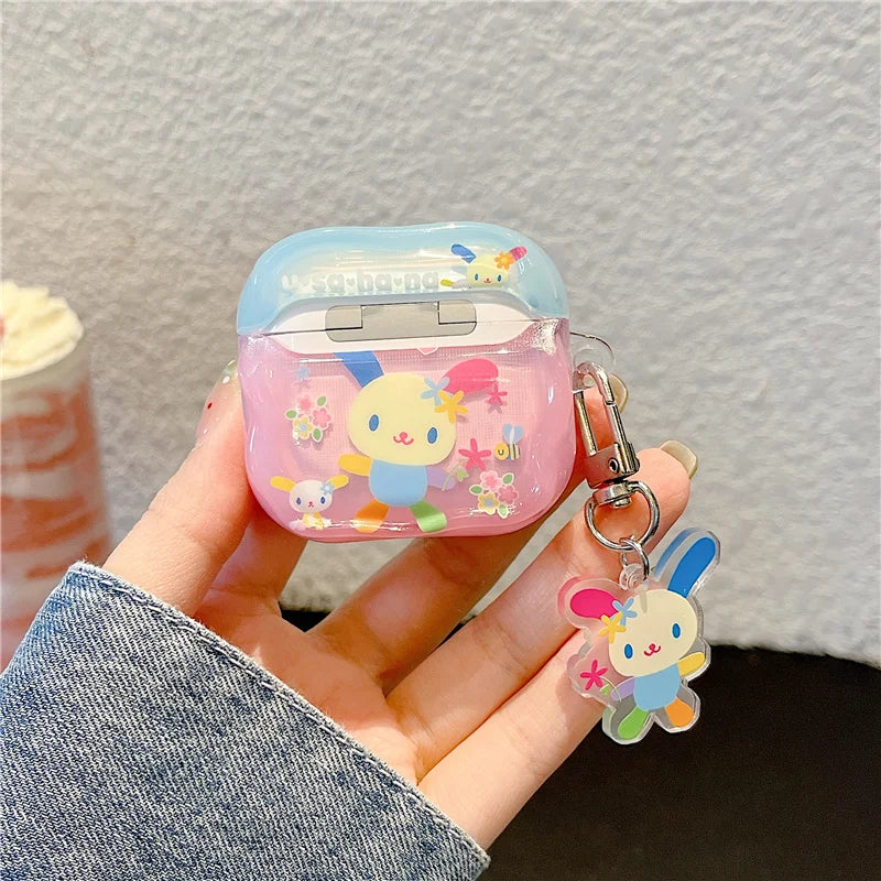 Flower Rabbit airpod case