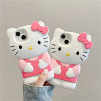 Bow Pink Hello Kitty Soft Cover Case