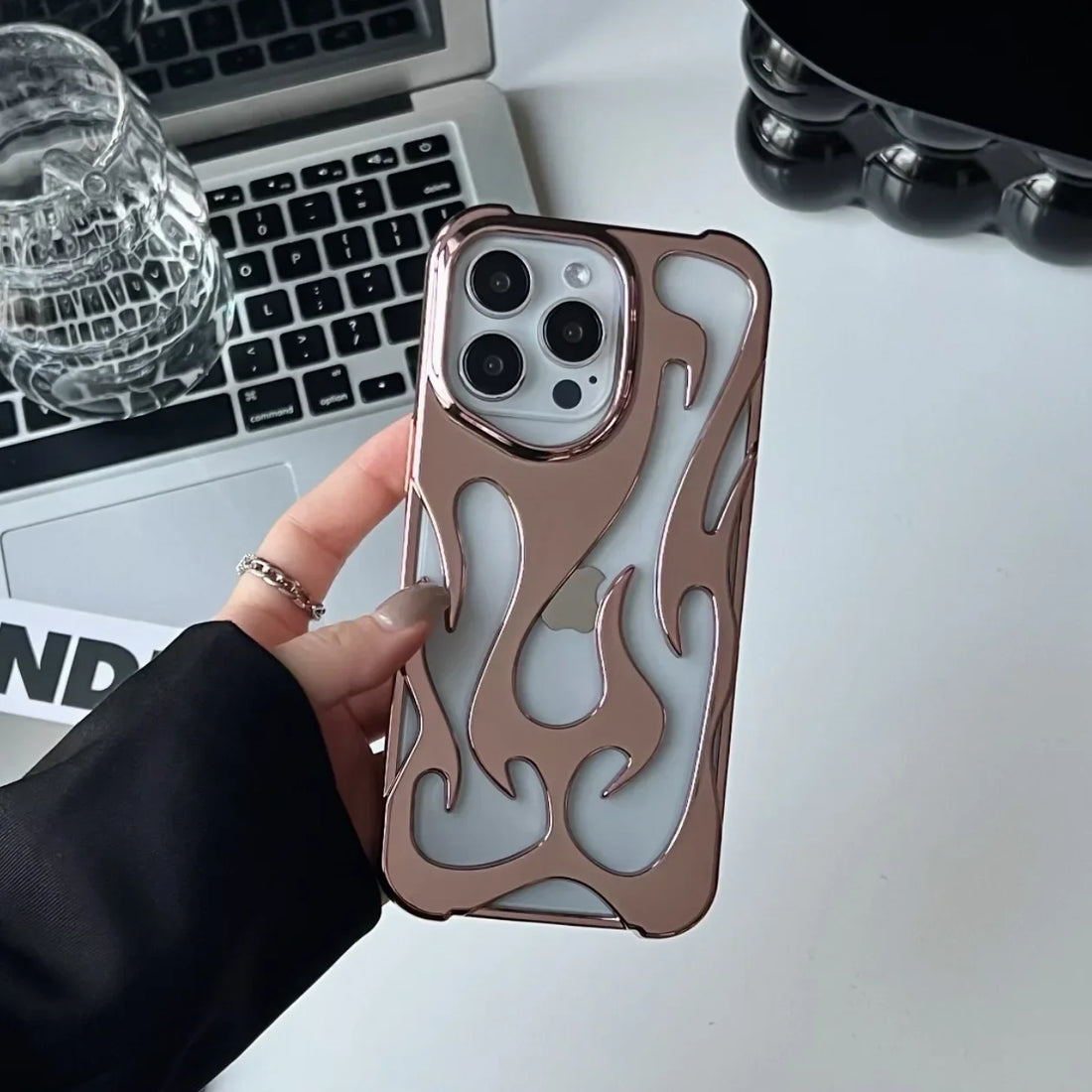 limited edition chrome rose