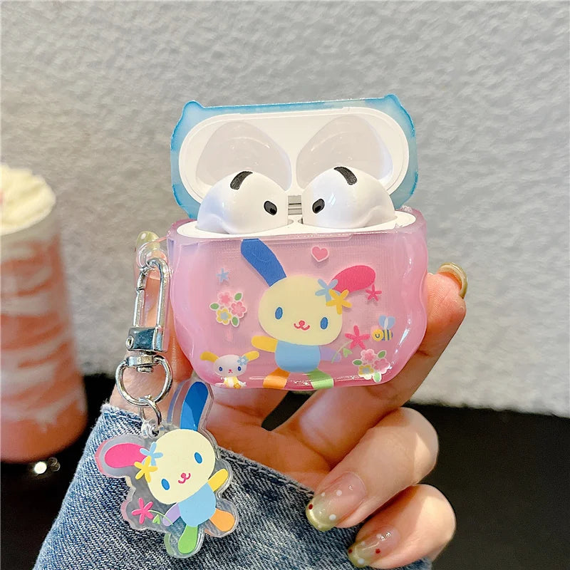 Flower Rabbit airpod case