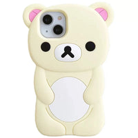 Rilakkuma Bear Silicone Soft Cover Case