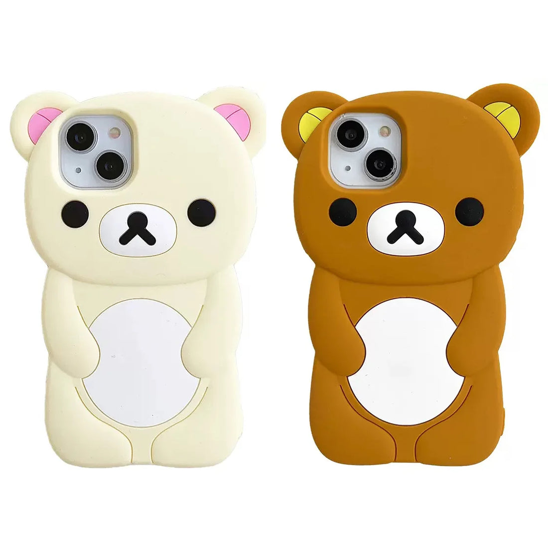 Rilakkuma Bear Silicone Soft Cover Case