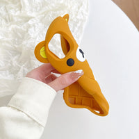 Rilakkuma Bear Silicone Soft Cover Case