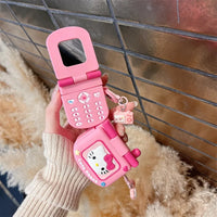 Hello Kitty Retro Cellphone Airpods case