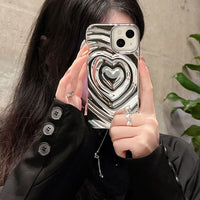 Water Ripple Heart iPhone Case - Case Me