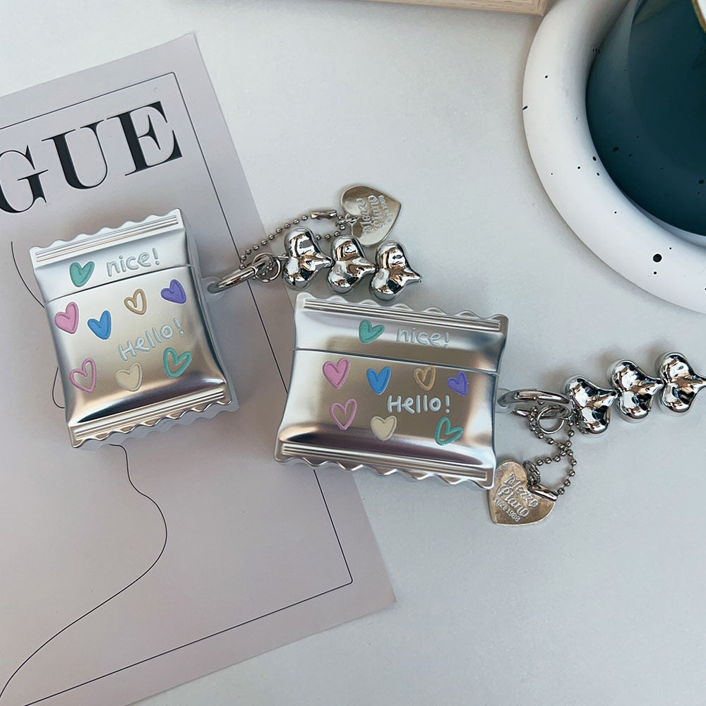 METALLIC CANDY BAG AIRPODS CASE - Case Me