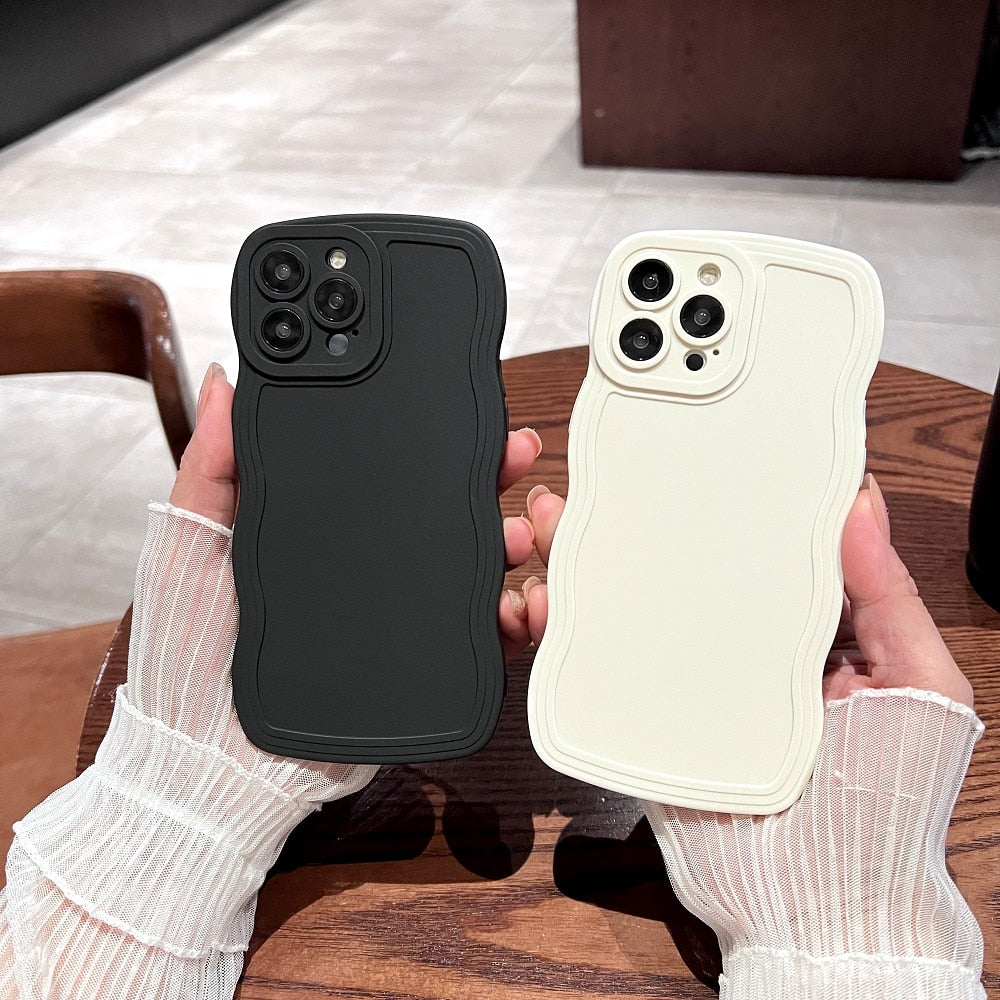 Matte Wavy iPhone Case - Case Me