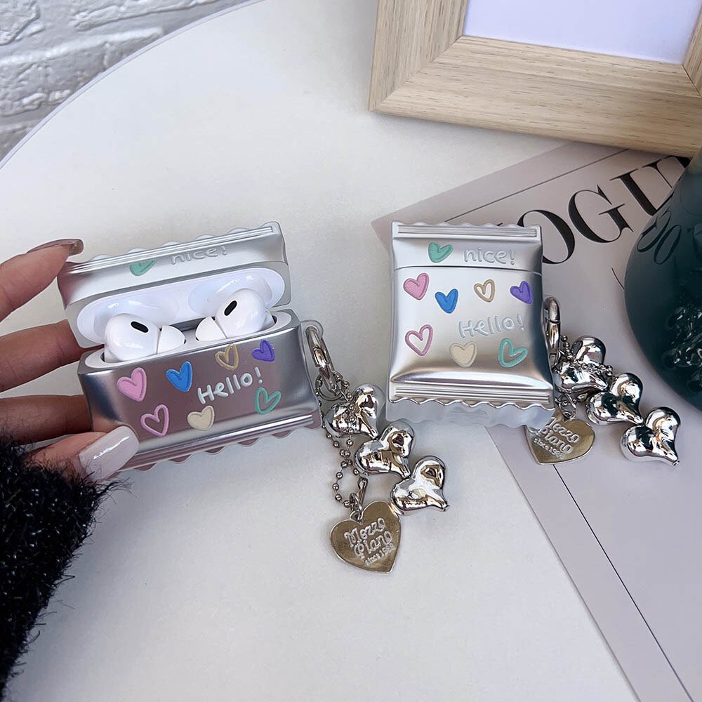 METALLIC CANDY BAG AIRPODS CASE - Case Me