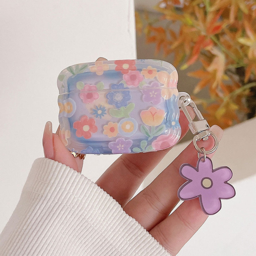 Wavy flower Airpod case - Case Me