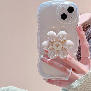 3d flower iridescent iPhone case - Case Me